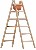 LAYHER Holz-Stehleiter 1038, ab 6 bis 14 Sprossen